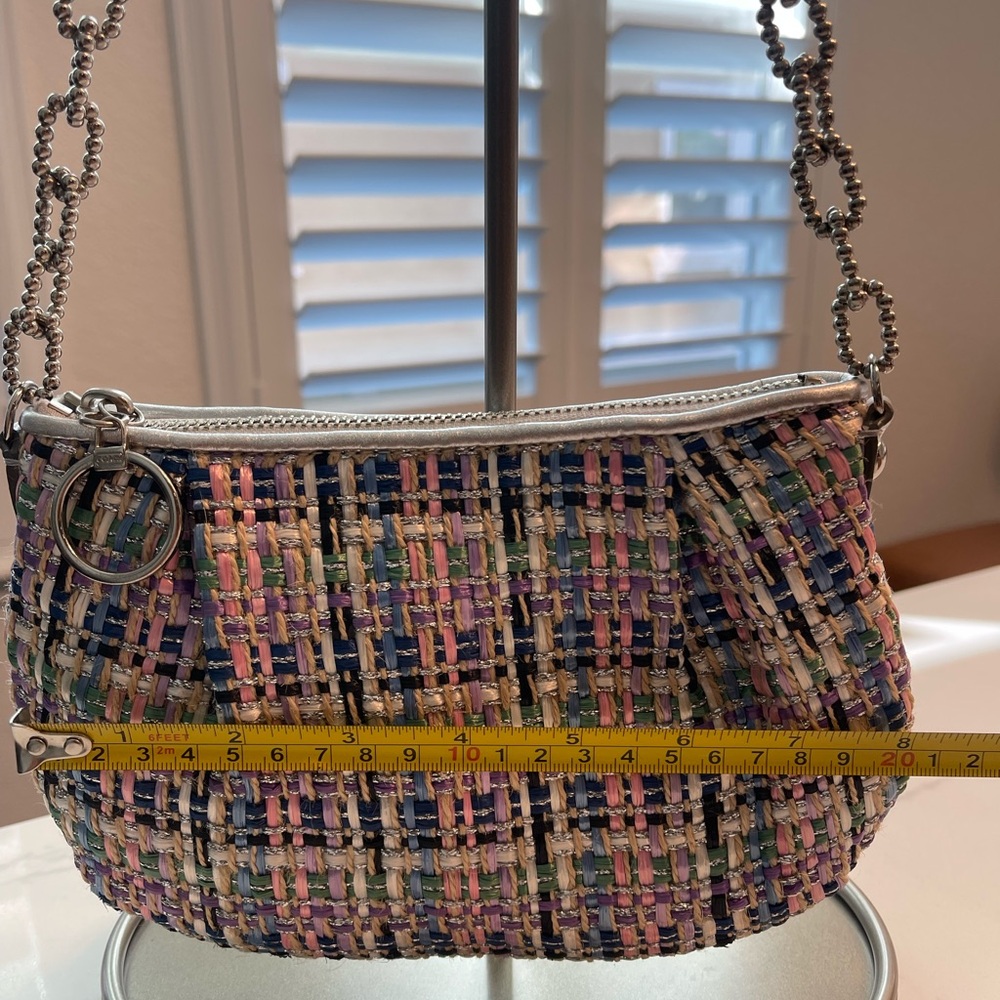 Coach Multicolor Tweed Shoulder Bag - Picture 6 of 10